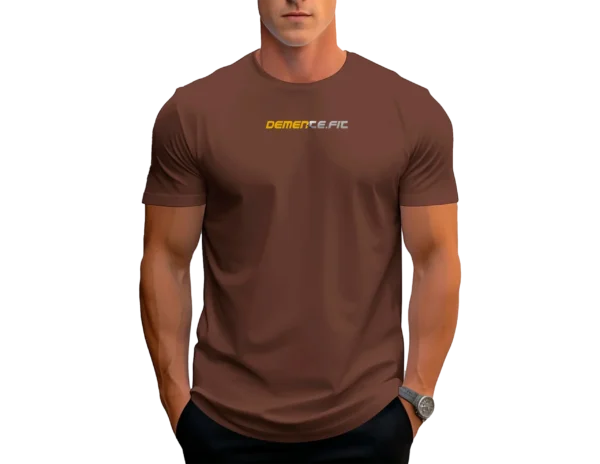 Camisetas DEMENTE FIT de NEA PLAY, colección minimalista masculina para entrenar y uso diario